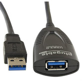 5 Meter (16 Foot) Usb 3.0 Active Extension Cable With Ac Power Adapter, Back-Voltage Protection And Driverless Technology