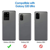 JETech Slim Fit Case for Samsung Galaxy S20 Ultra 5G (2020), Thin Phone Cover with Shock-Absorption and Carbon Fiber Design (Black)