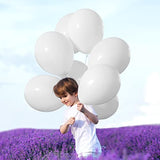105 White Balloons (5–18in) for Garland, Wedding, Birthday, Baby Shower & Party Décor