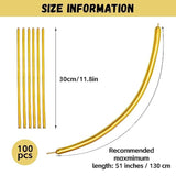 Metallic Long Balloons Art Kit For Twisting, Chrome 260Pcs Skinny Modeling Balloons Supplies For Birthday Party Wedding Festival Decorations