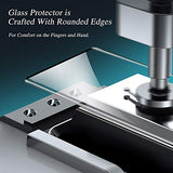 [2-Pack Screen Protector for Google Pixel 7 Pro Tempered Glass 3D curved, scratch-resistant, easy to install