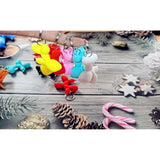 20 Packs Mini Balloon Dog Puppy Keychain Party Favors Birthday Gifts Backpack Decorations