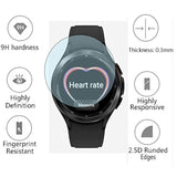 (3+1Pack) Compatible For Samsung Galaxy Watch 4 Classic Screen Protector 46Mm, Tempered Glass Film Anti-Scratch High Definition Full Coverage And Soft Tpu Protective Case, Transparent