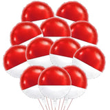 12Pcs Cartoon Animation Foil Balloons Birthday Party Supplies, Cartoon Ball Theme Party Decoration