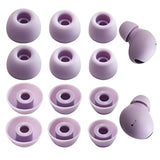 Silicone Ear Tips For Galaxy Buds2 Pro Replacement Ear Tips For Samsung Galaxy Buds 2 Pro Earbuds 6 Pairs Lms Purple