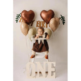 Sand White Brown Heart Balloons,10Pcs Apricot Beige Foil Heart Shaped Balloons,18Inch Boho Cream Nude Neutral Helium Balloon For Valentines,Engagement,Birthday,Baby Shower,Wedding Party Decorations