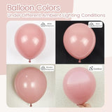 Dusty Pink Balloon Arch Kit: Boho Party Decor, Assorted Sizes