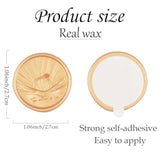 50Pcs Wax Seal Stickers, Wedding Invitation Accessories Envelope Stickers - Self Adhesive Seals, Peferct For Invitation, Gift Box Craft Wrapping, Christmas Cards Decoration(Diamond Pattern)