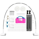 Balloon Arch Kit with Electric Balloon Pump Dual Nozzle Inflator & Stand for Parties