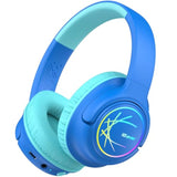 iClever Kids Bluetooth Headphones with LED Lights, BTH18 Safe Volume 74/85/94d