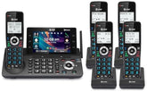 5-Handset Dect 6.0 Cordless Home And Business Phone With Answering Machine, 5" Color Display, One-Touch Shortcut, Conference, Intercom, Smart Call Blocker, Bluetooth Connect To Cell: Dlp73590