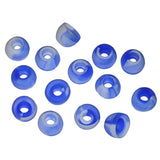 Replacement Silicone Earbuds 7 Pairs (Set Of 14 Pieces). Compatible With Most In Ear Headphone Brands. Size: Medium. Ocean Blue