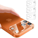3Pcs Rear Back Camera Lens Protector Tempered Glass For Iphone 17 Pro Max - Hd Clear Full Coverage Guard