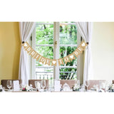 Burlap Bride To Be Banner Sign For Bridal Shower, Bachelorette, Wedding Party Decorations