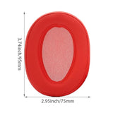 Replacement Ear Pads Compatible With Sony Mdr-100Abn-H800 H900N Headphones, Mdr-100Abn Earpads Cushions Made Of Protein Leather And Memory Foam (Red)