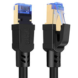 Cat8 Ethernet Cable, High Speed Cat 8 Network Ethernet Patch Internet Cable Wi