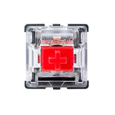 Granvela Pack 32 Gateron KS-8 Red Switches for Mechanical Keyboards,3-pin Blac