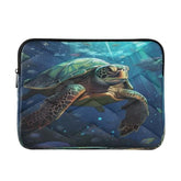 Turtle Laptop Sleeve Bag Compatible For 13-14 Inch Notebook, Water Resistant Computer Case Laptop Carrying Case