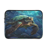 Turtle Laptop Sleeve Bag Compatible For 13-14 Inch Notebook, Water Resistant Computer Case Laptop Carrying Case