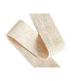 50 Yards Cotton Twill Tape Ribbon 3/4 Inch, Soft Natural Webbing Tape