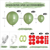 75 Pcs Martini Themed Party Decorations - 12, 10, 5 Inch Martini Olive Balloons For Birthday, Wedding, Baby Shower, Bridal Party Decorations