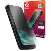 ZAGG Fusion XTR4 Samsung Galaxy S25+ Screen Protector - Flexible Hybrid Protection with Graphene, Eyesafe Blue Light Filter, Anti-Reflective, Scratch Resistant, InvisibleShield, Easy Installation