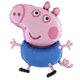 37" George Pig Giant Foil Balloon for Kids Party Decorations