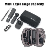 Carrying Bag For Dji Osmo 360 Camera Pocket 3 Action 5 Pro Electronic Organizer Travel Accessory Tech Pouch, Portable Carry Case For Accessories Charger, Adapter, Cables, Power Bank