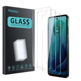 3 Pack Tempered Glass Screen Protector For Motorola Moto G 5G 2024 / Moto G Play 5G 2024, Anti-Fingerprint, 9H Hardness, Scratch Resistant, Easy To Install, Bubble Free