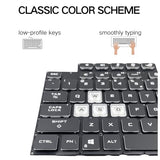 Backlight Keyboard Replacement Compatible With Asus Rog Strix G513Q, Rog Strix G15 Scar 5 2022 G533Zw G533Zm Gl543L Gl543Q Gl543I G513Q G513Qm G513Qy G513Rc G513Rm G513Rw G513Qr G513Qe G513Im