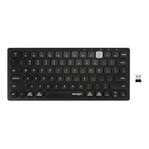 Kensington Multi-Device Dual Wireless Compact Keyboard - Black (K75502US)
