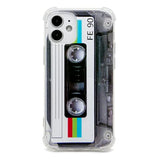 Case For Iphone 12 Mini Matte Finish Heavy Duty Soft Back Cover With Reinforced Corners Tpu Soft Bumper Retro Cassette Tape Case Compatible With Iphone 12 Mini
