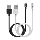 Replacement Charger Compatible With Amaztim C20/C20 Pro/M1 Pro Charger Magnetic Usb Cable Smartwatch Cord For Kospet Tank M1 Pro/Tank T1 Pro/Tank T1/Magic 3/Magic 4 Watch Charging Cable (Black&White)
