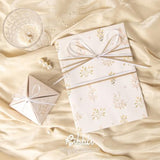 Satin Ribbon 1/8 Inch X Continuous 100 Yards, Thin White Ribbon Double