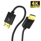 Slim Hdmi Cable 15Ft 2 Pack, Ultra Thin & Extreme Flexible Hdmi To Hdmi Cord S