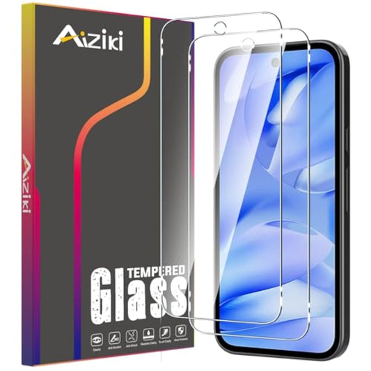 (2 Pack Designed For Google Pixel 9A Screen Protector,(Not For Pixel 9) 9H Hardness Tempered Glass, Ultra Resistant, Shatterproof, Bubble Free For Pixel 9A Tempered Glass, Case Friendly