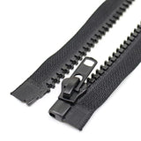 2Pcs #10 28 Inch Separating Jacket Zippers For Sewing Coat Jacket Wint
