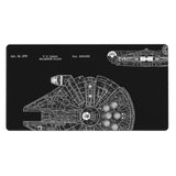 Mouse Pad Desk Mat Gaming Large Keyboard Cute Office Desktop Computer Laptop Black Xxl Long Giant Big Cool Design Unique For Women Girls Men Boys Gamer Oversized Mousepad