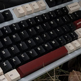 Rome Black Keycaps Full Set Cherry Profile Doubleshot 173 Keys Custom Keycaps