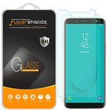 (2 Pack) Designed for Samsung Galaxy J6 (2018) Tempered Glass Screen Protector, Anti Scratch, Bubble Free