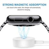 Watch Charger For Apple Watch Charger, Long 6.6Ft Iwatch Portable Wireless Fast Charging Cable Cord With Usb Wall Charge Plug Adapter Block Compatible With Apple Watch Series 9/8/7/Se/6/5/4/3/2/1