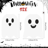 100 Pcs Ghost Napkins, Halloween Paper Napkins 2 Ply Disposable Cocktail Napkins Tableware Decoration For Halloween Party Supplies