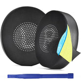 Replacement Ear Pads Cushions For Jabra Evolve2 65 (65Ms 65Uc Usb)/Evolve2 40 (40Uc 40Ms Usb)/Elite 45H Headset, Upgraded Cooling Gel Ear Pads Cushions With Softer Memory Foam (Black)