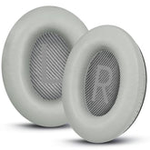Headphones Replacement Ear Pads, Sheepskin Ear Cushions For Bose Quietcomfort 35 (Qc35) Improved Durability, Ear Pads Cushions With High-Density Foam, Thickness And Sound Isolation - Gray