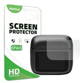 Screen Protector Compatible For Jbl Tour Pro 3 (6 Pack) Hd Pet Film For Earbuds Smart Charging Case Screen Display