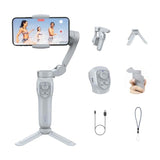 Gimbal Stabilizer For Smartphone,3-Axis Phone Gimbal For Android & Iphone 14 Pro Max,Phone Stabilizer For Video Recording With Face/Object Tracking,Vlogging Kit,Portable- Isleeky L7C Pro…