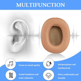 Replacement Ear Pads For Skullcandy Crusher Wireless/Crusher Anc/Crusher Evo,Hesh Anc/Hesh Evo/Hesh 3,Venue Anc Headphones,Crusher Evo Headphone Earpad Ear Cushions With Protein Leather(Brown)