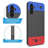 Phone Case For Samsung Galaxy A15 5G Case,Galaxy-A15-5G Cover,3D Cartoon Cute Kawaii Fun Cool Funny Video Game Design Phone Case,Full Body Protection Cover For Man Women Teen Blue Red Black