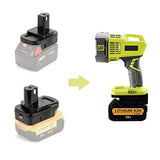 Dm18Rl Battery Adapter Converter For Dewalt For Milwaukee 20V/18V Li-Ion Battery Convert To For Ryobi 18V Tool P103 P104 P105 P108 Abp1801
