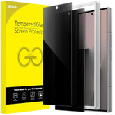 JETech Front Privacy Screen Protector for Samsung Galaxy Z Fold 7 2025, Anti-Spy Tempered Glass Film with Easy Installation Tool, Case-Friendly, 2-Pack